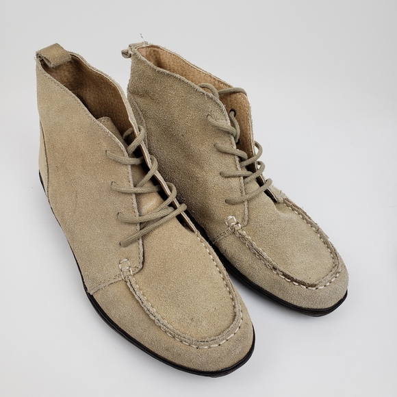 Lands End Suede Shoes - Picture 1 of 7